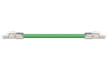 Harnessed Profinet Cables, PVC Oil-resistant, connector A: Yamaichi RJ45 metal, connector B: Yamaichi RJ45 metal