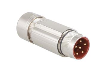 Standard connector, series B, M23 power coupling, incl. contacts