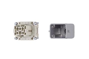 Harting connector set, socket design