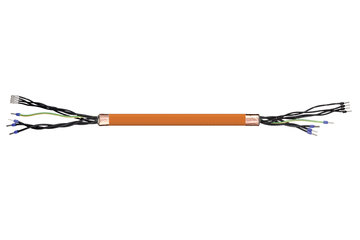 readycable® encoder cable suitable for Elau E-MO-087, base cable PVC 15 x d