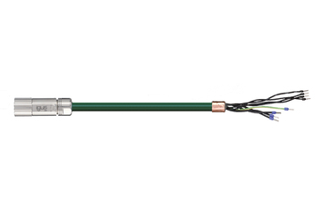 readycable® servo cable suitable for Festo NEBM-M23G8-E-xxx-N-LE7, base cable PVC 7.5 x d
