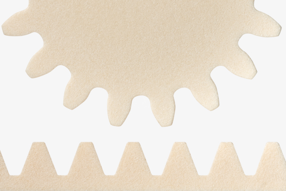 Gear disertai rack hasil cetak 3D