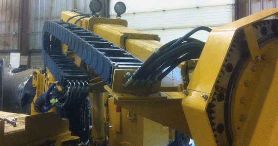 Platform kerja untuk pembuatan terowongan