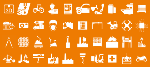 Simbol industri igus