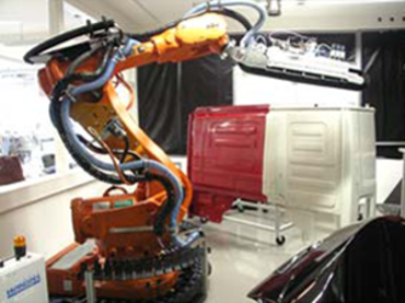 Contoh aplikasi kabel robot