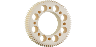 Worm wheel cetak 3D