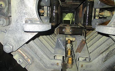 bearings iglidur untuk foot roll di pabrik pengecoran secara kontinu