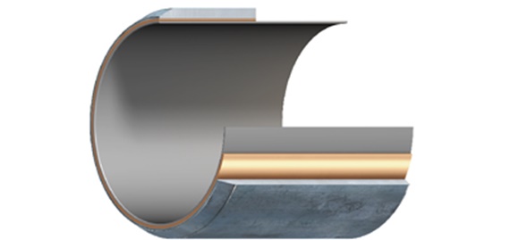Desain bearing komposit logam