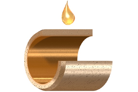 Struktur bushing sinter