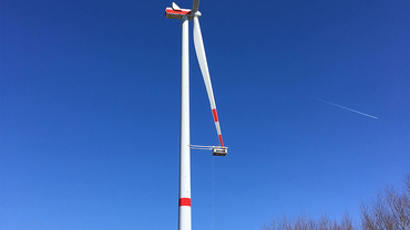 Platform kerja turbin angin