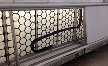 Sistem crossbeam dalam pertanian vertikal