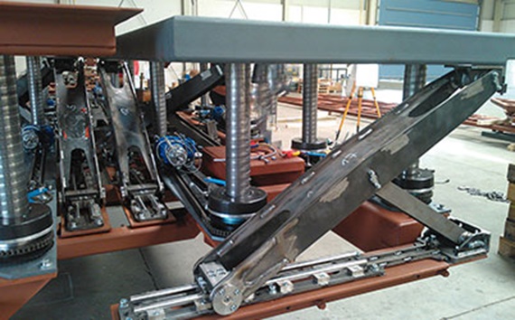 Platform panggung SBS Bühnentechnik GmbH