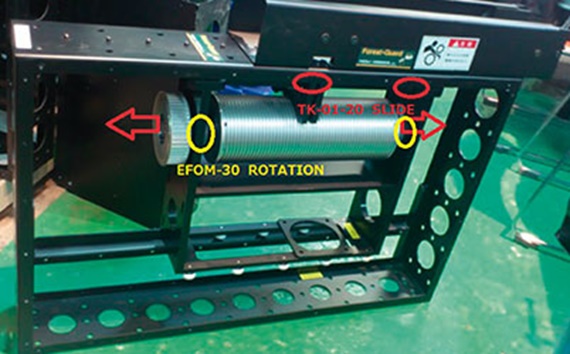 Alat pengangkat untuk tirai panggung