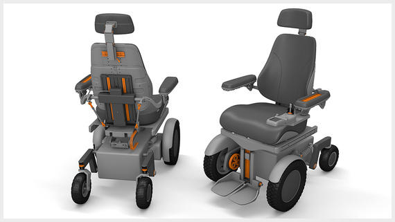 Kursi roda dengan produk igus