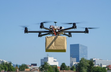 Drone dengan rotor