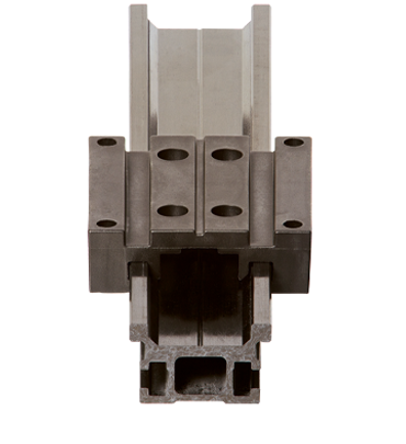 Rel karbon drylin® W dengan carriage plastik