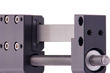 Modul linear SLT drylin low-profile dengan penggerak lead screw dari igus