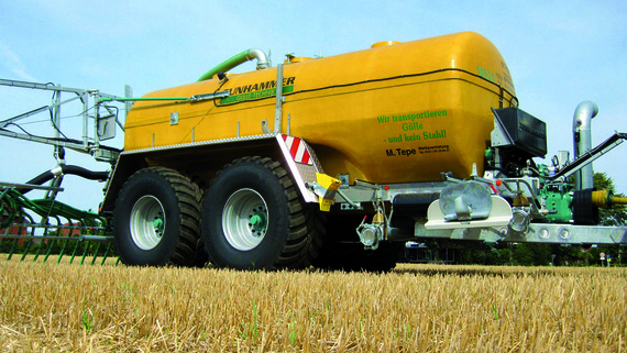 Slurry tanker dengan iglidur plain bearings