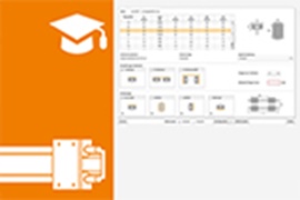 Kalkulator umur pemakaian untuk panduan linear