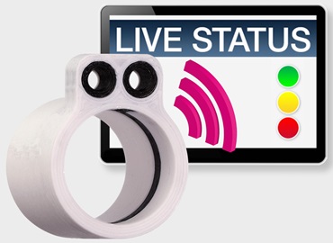 Komponen pencetakan 3D dengan sensor