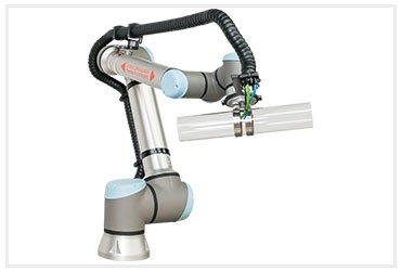 Sistem fibre-rod untuk cobot