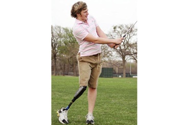 Prostesis kaki dengan bearing iglidur® dari Blatchford Products