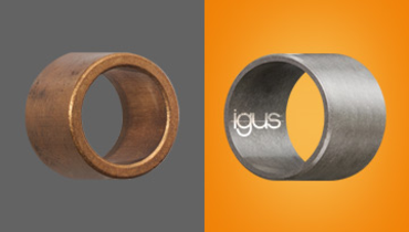 iglidur® menggantikan bearing sinter